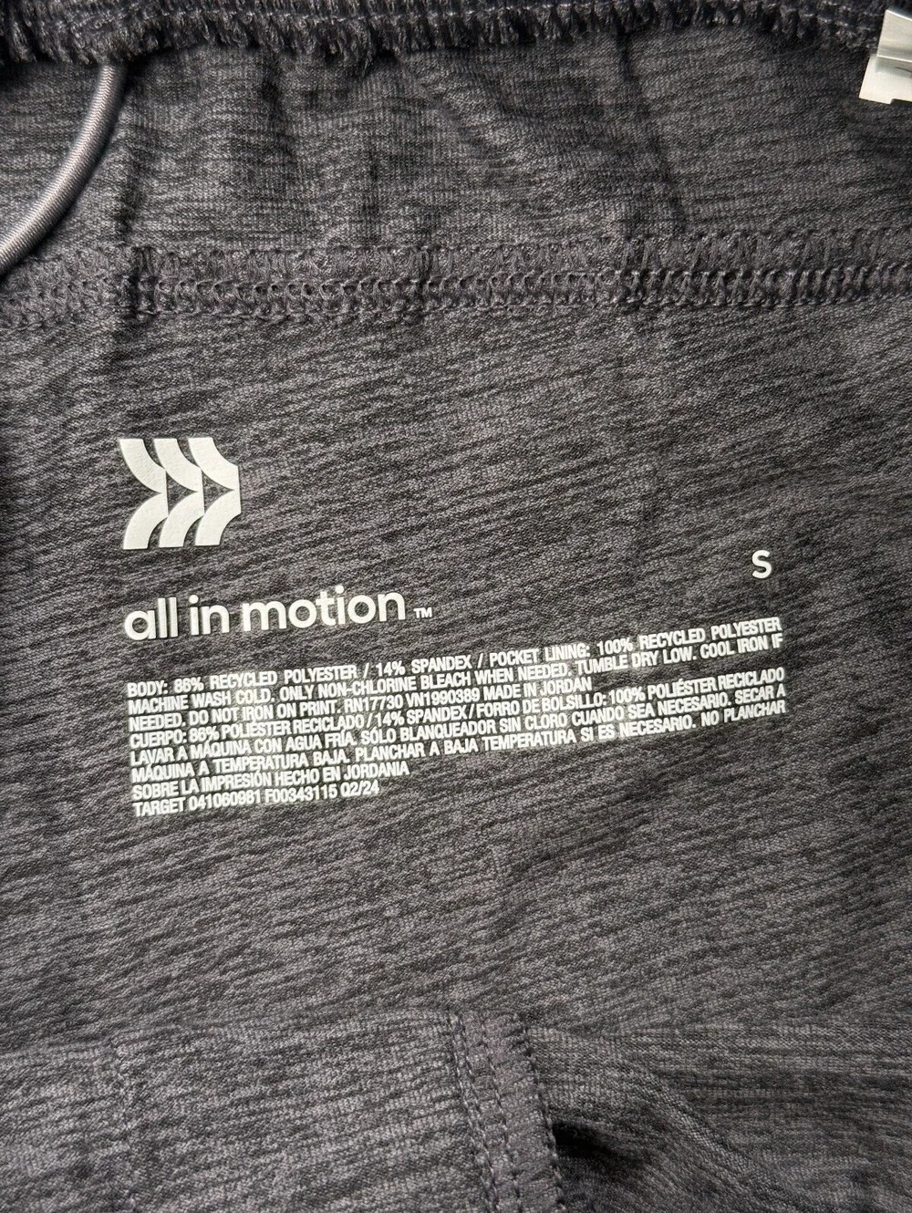 All In Motion All In Motion Joggers Gray Modern Straight Leg - Mens S